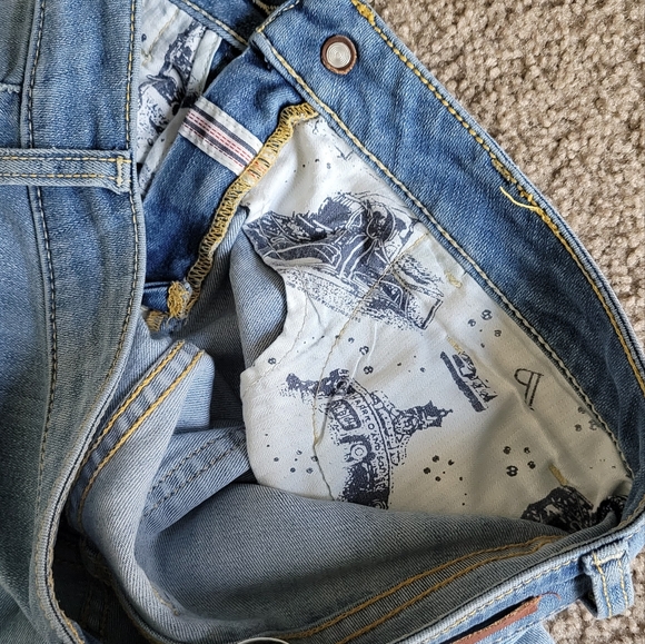 Anthropologie Pilcro and the Letterpress Script Mid-Rise Skinny Denim Jeans - Picture 11 of 16